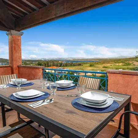 アパート Bilancia V 30' Porto Cervo & Private Terrace With Sea View *